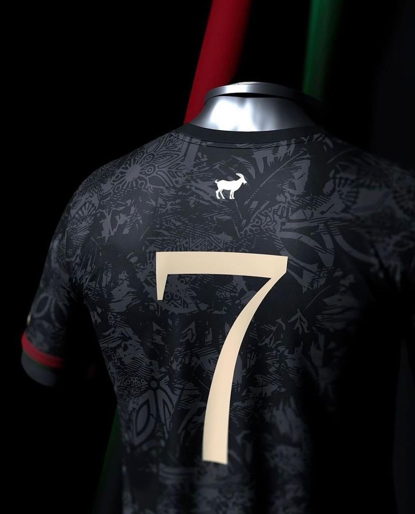 Ronaldo GOAT Portugal jersey 2024 Edition