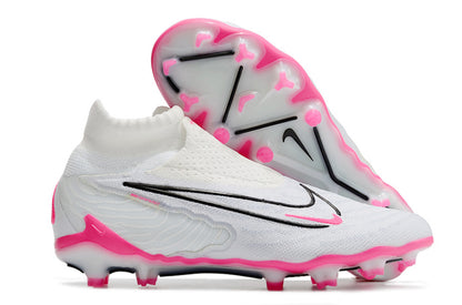 Pink/White Nike Phantom Elite GX Firm Ground Football Boots